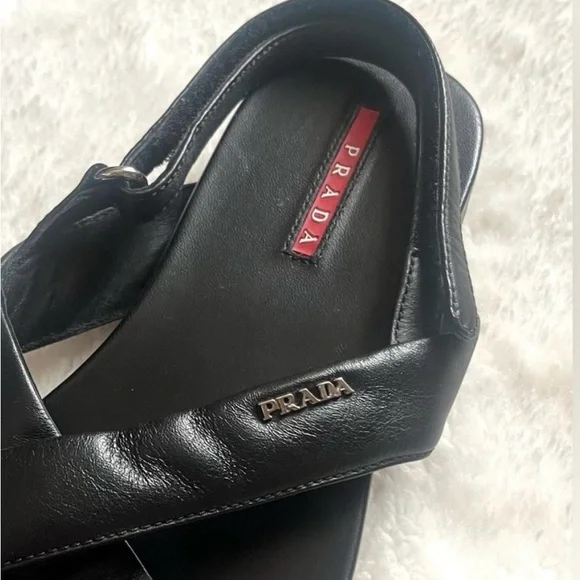 Prada Women's Black Sandals - Picture 4 of 6